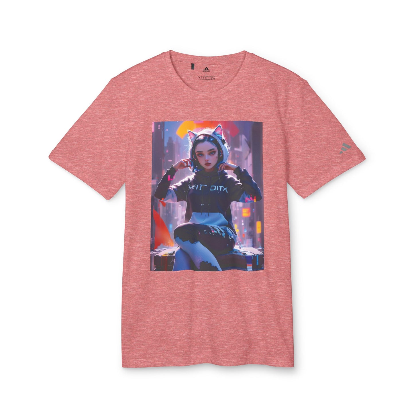 adidas Unisex Sport T-shirt | Katiya Living the Dream x LioWalls Song