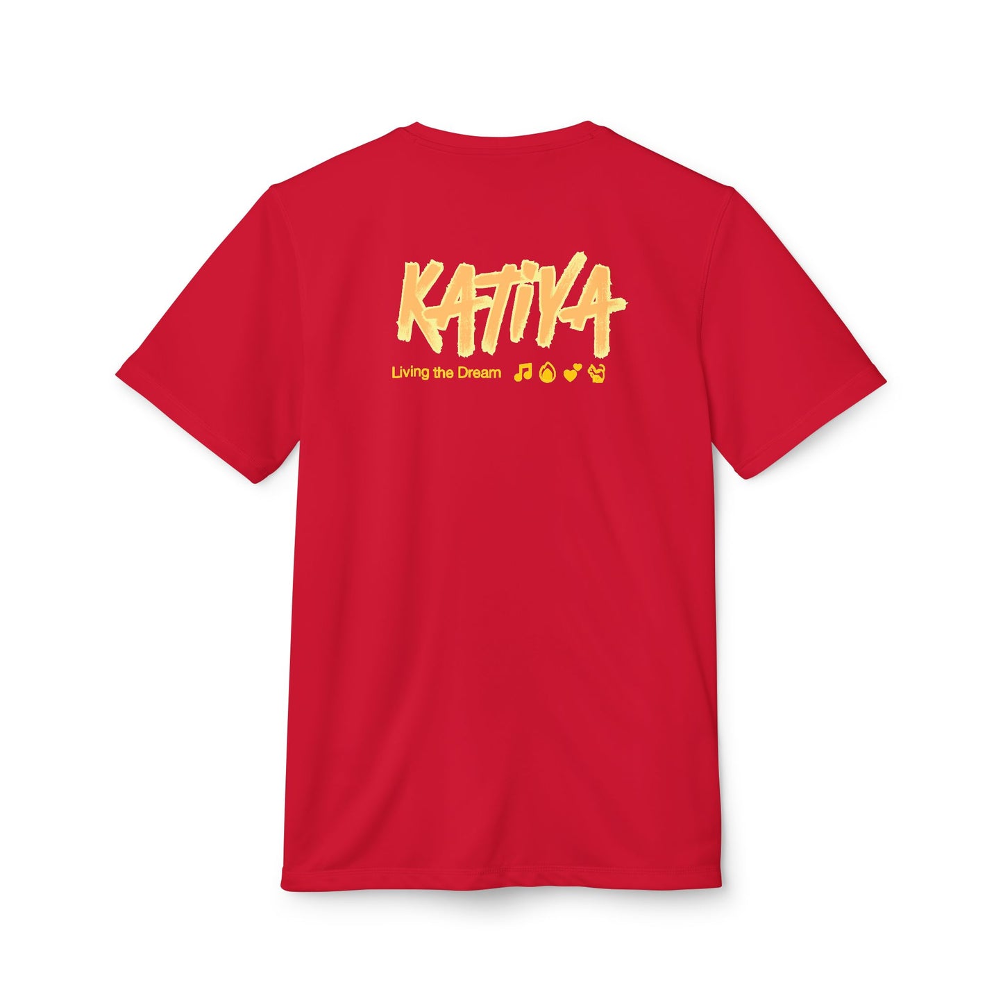 adidas Unisex Sport T-shirt | Katiya Living the Dream x LioWalls Song