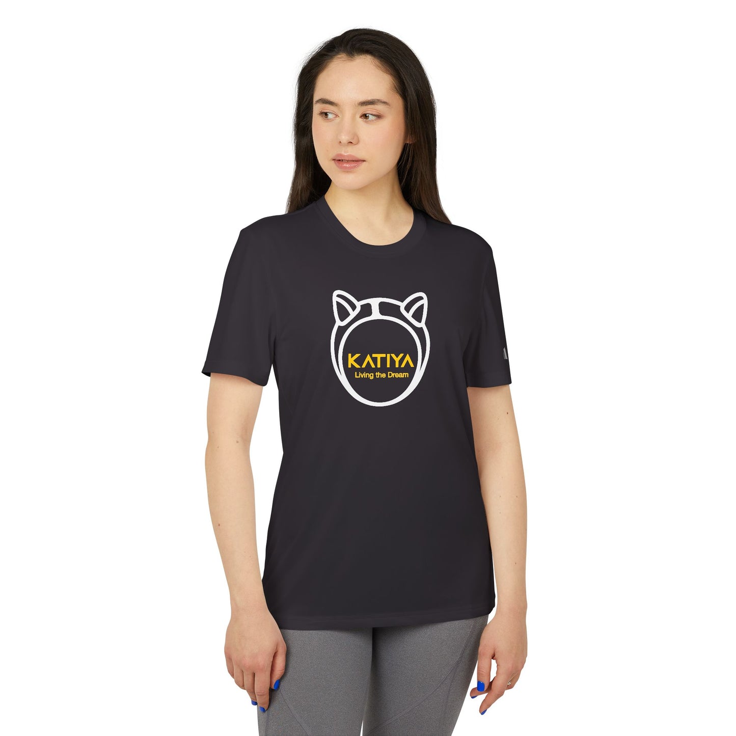 adidas Unisex Sport T-shirt | Katiya Living the Dream x LioWalls Song