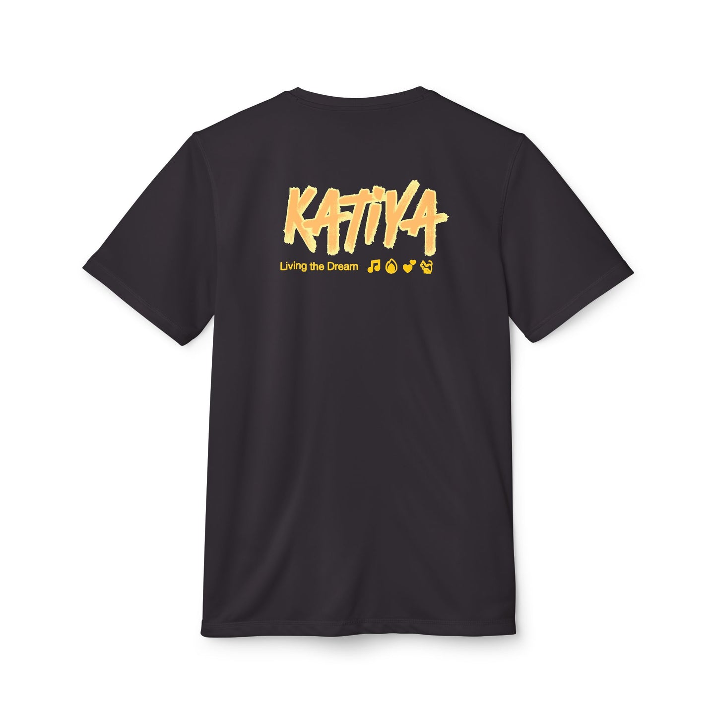 adidas Unisex Sport T-shirt | Katiya Living the Dream x LioWalls Song