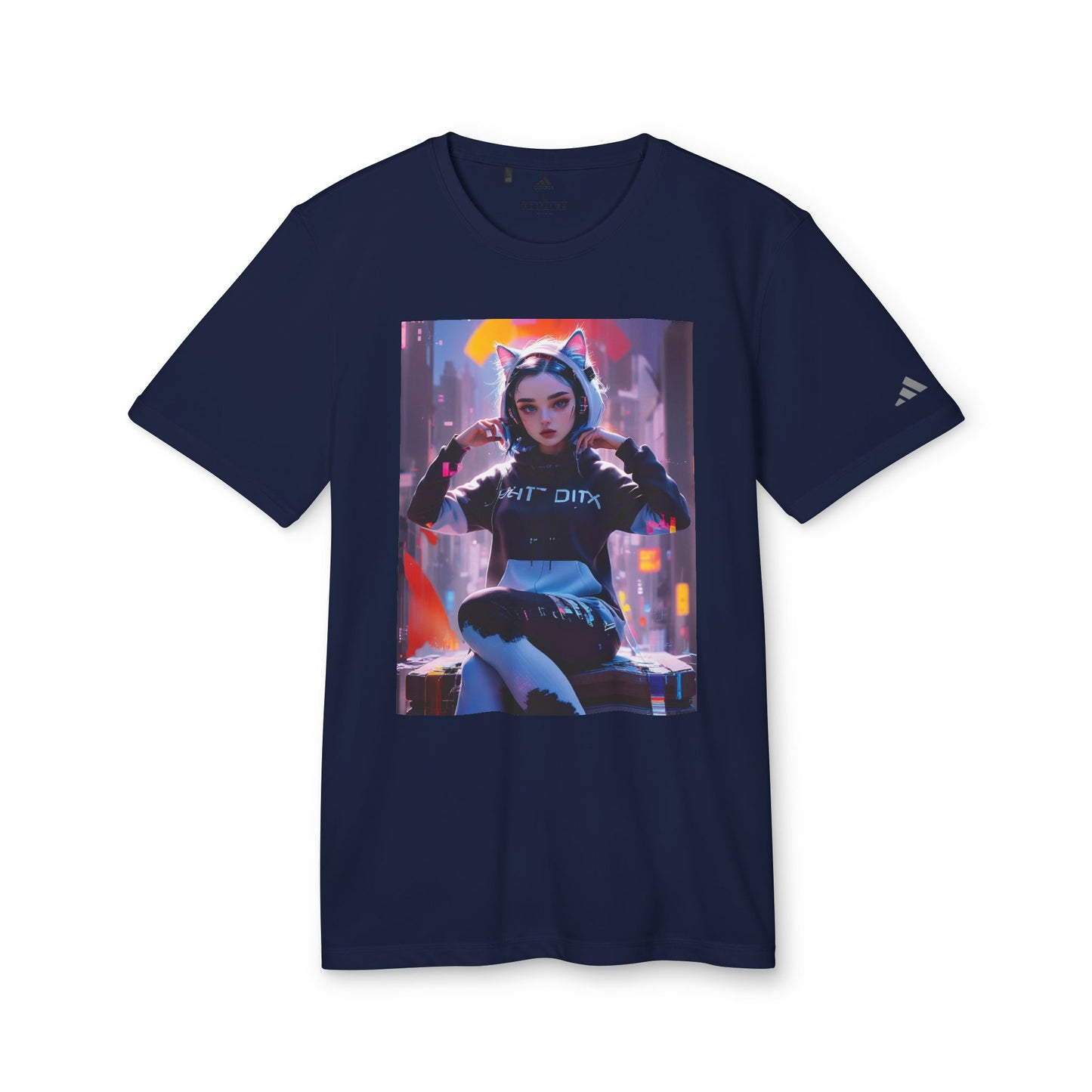 adidas Unisex Sport T-shirt | Katiya Living the Dream x LioWalls Song