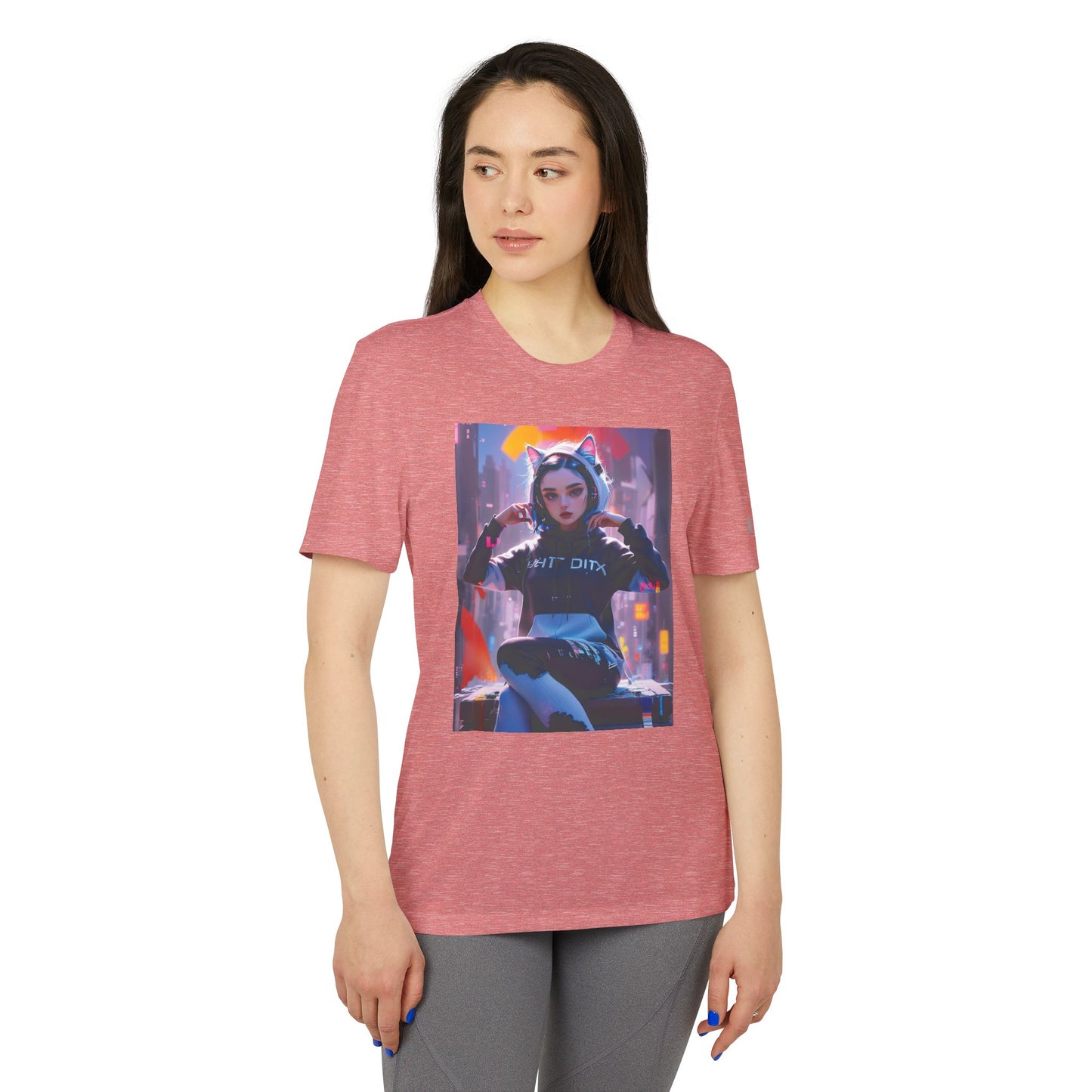 adidas Unisex Sport T-shirt | Katiya Living the Dream x LioWalls Song