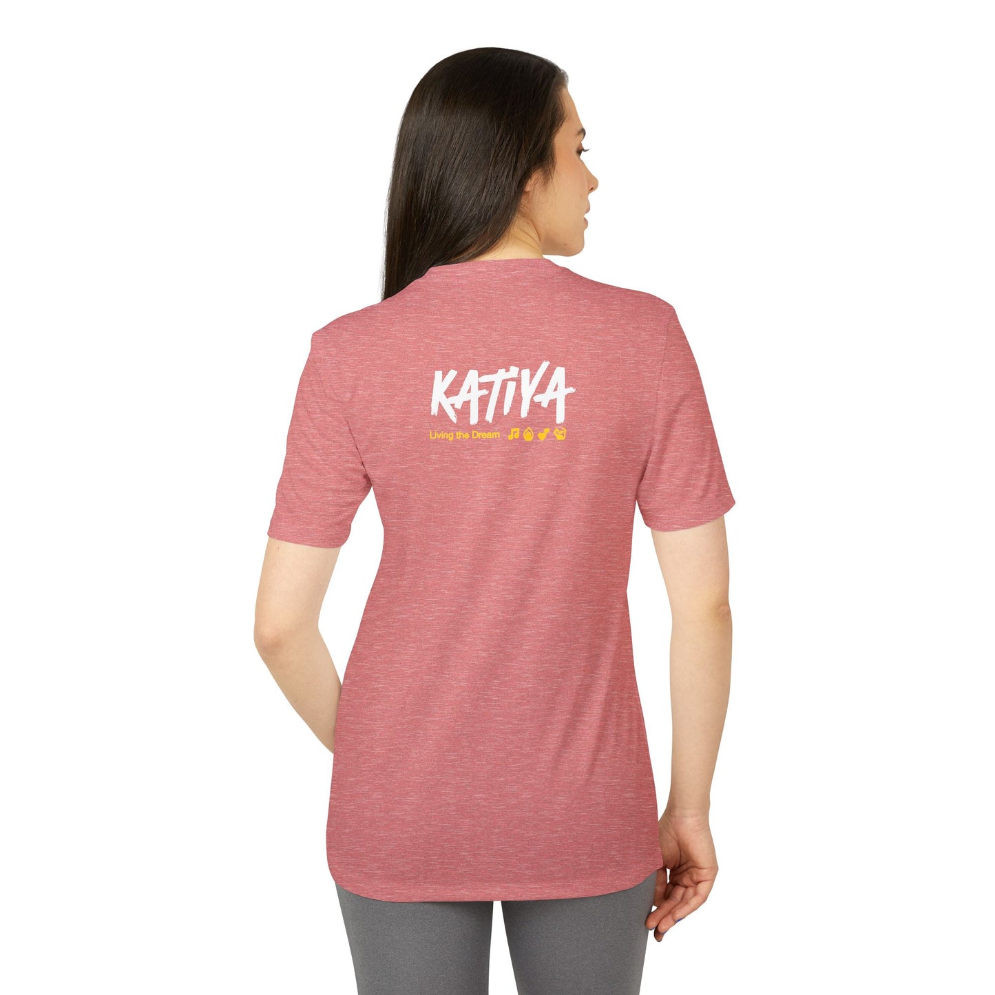 adidas Unisex Sport T-shirt | Katiya Living the Dream x LioWalls Song