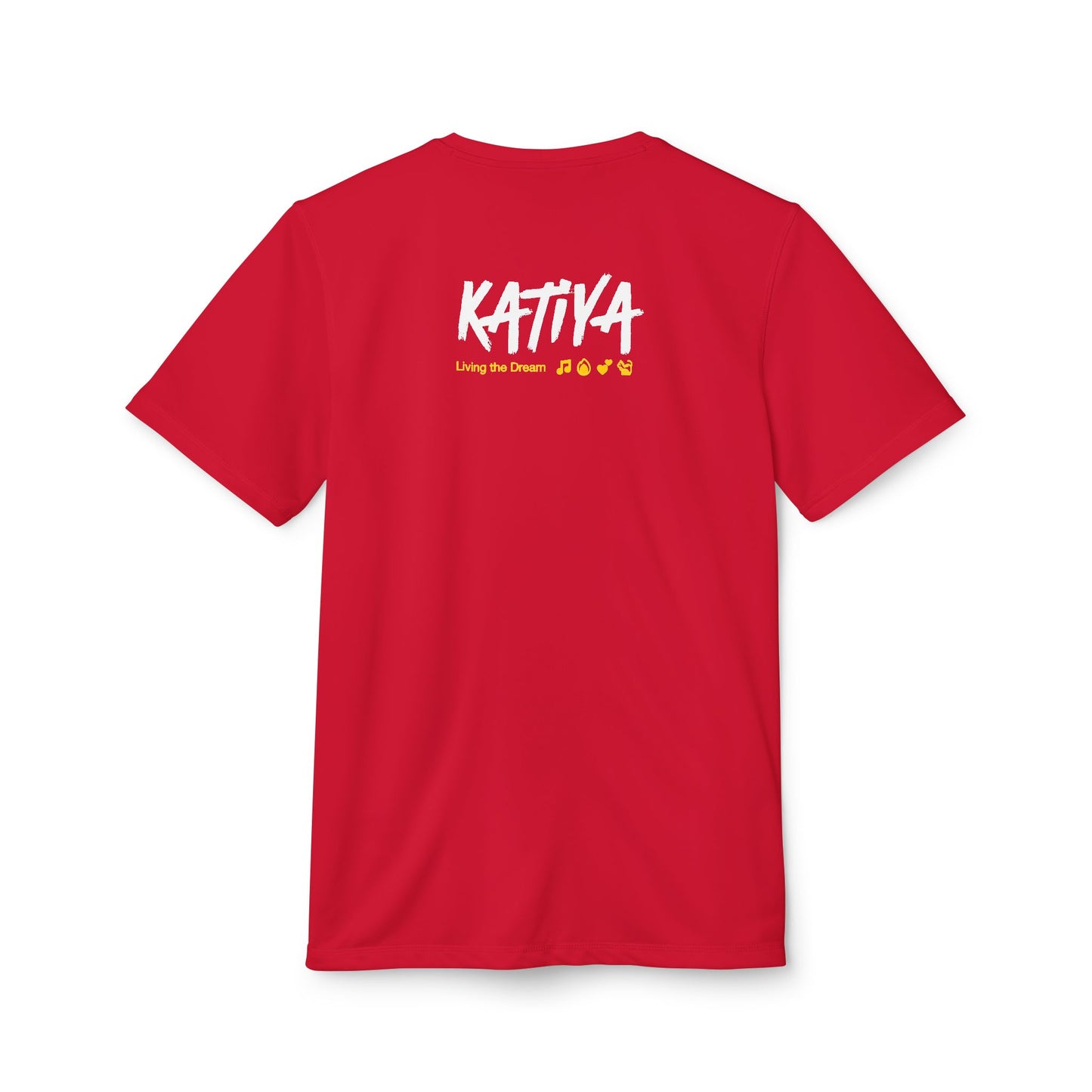 adidas Unisex Sport T-shirt | Katiya Living the Dream x LioWalls Song