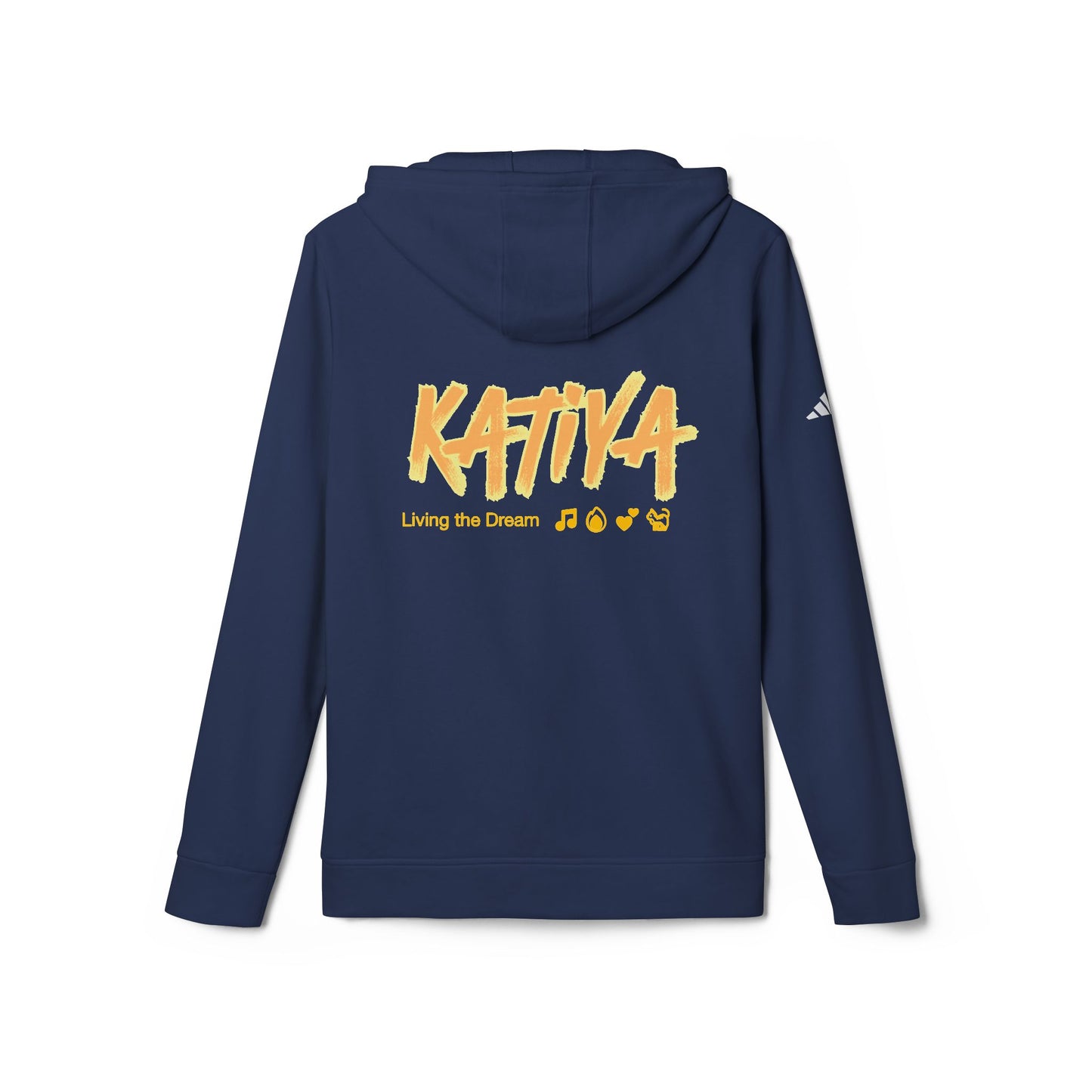 adidas | Katiya Living the Dream x LioWalls Song Unisex  Fleece Hoodie