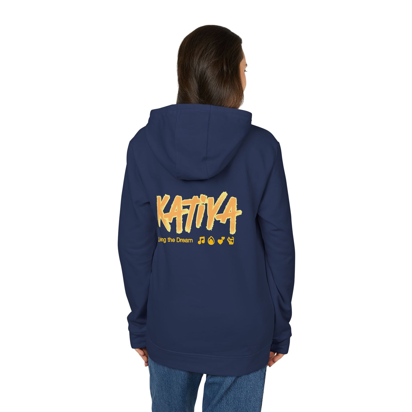 adidas | Katiya Living the Dream x LioWalls Song Unisex  Fleece Hoodie