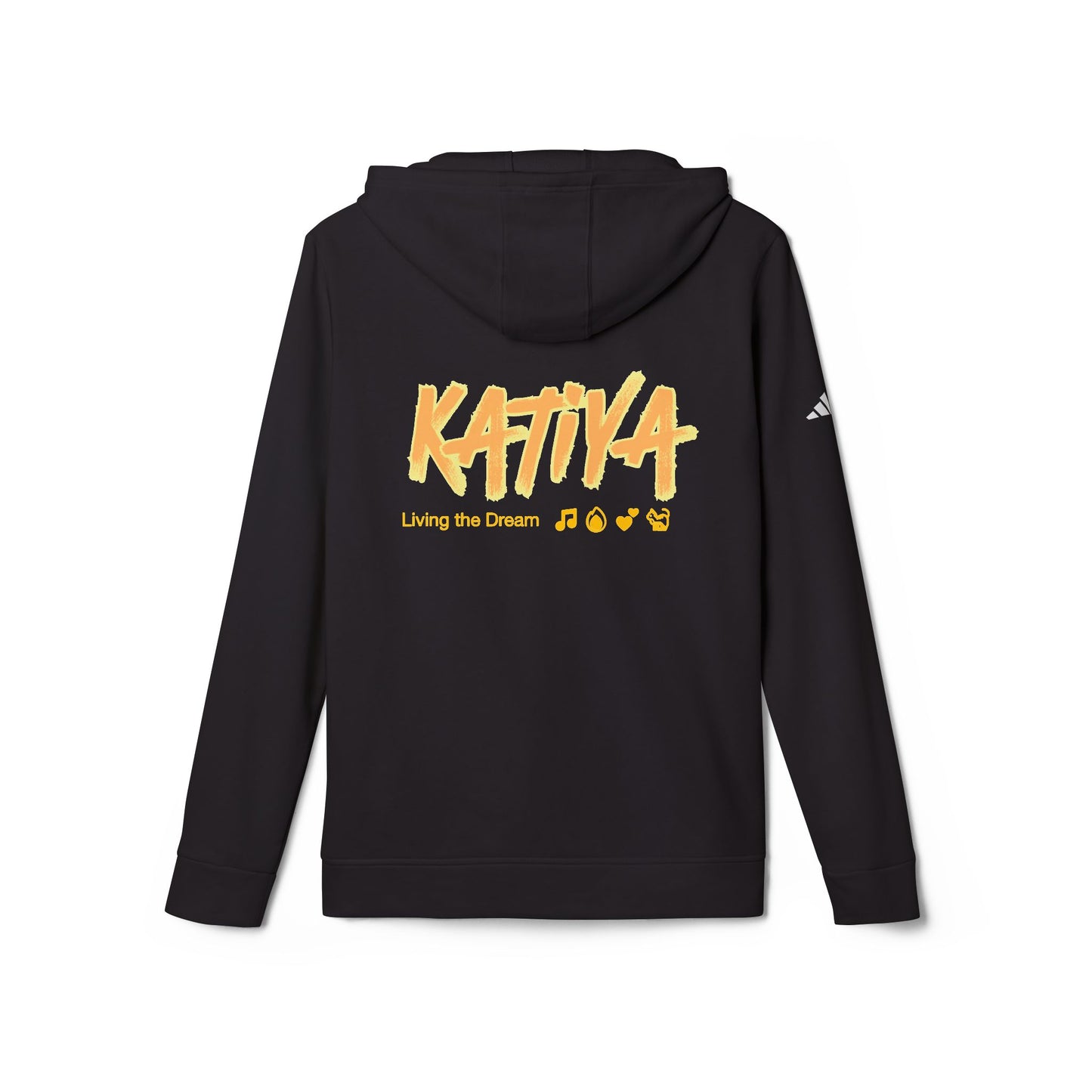 adidas | Katiya Living the Dream x LioWalls Song Unisex  Fleece Hoodie