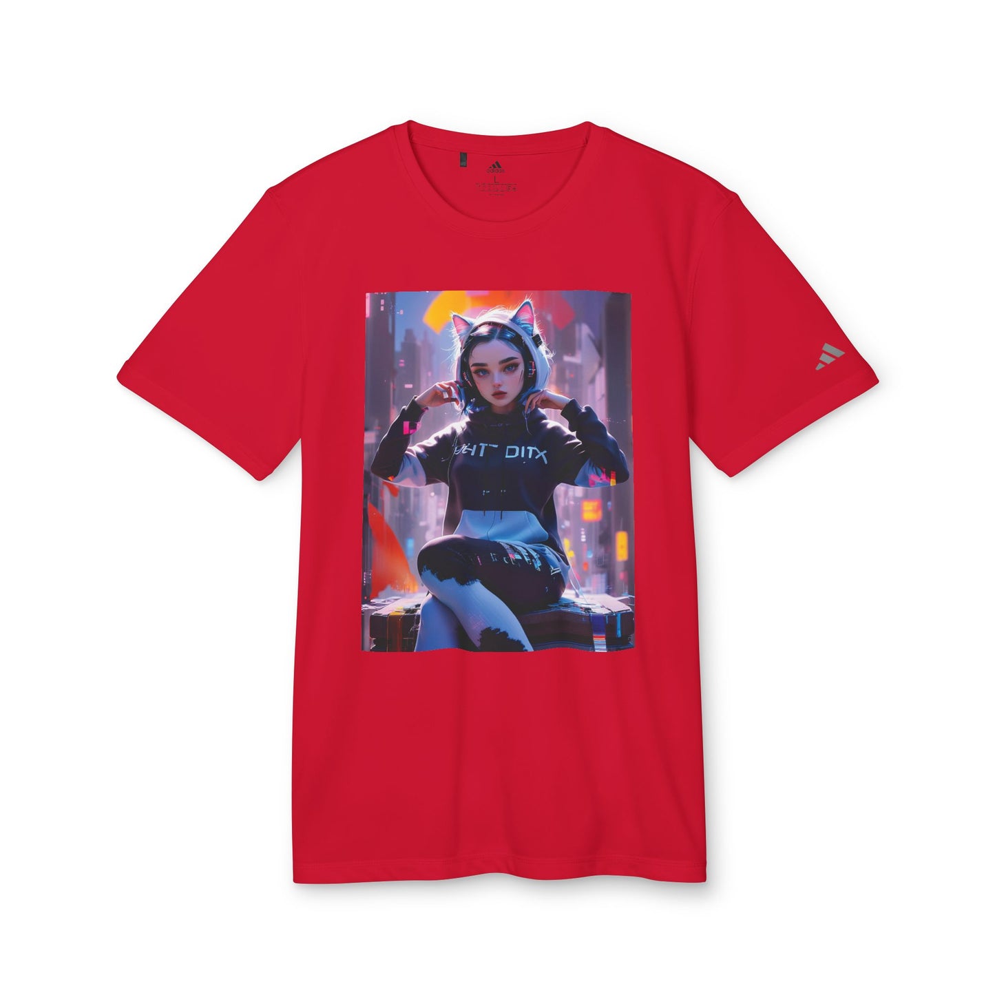 adidas Unisex Sport T-shirt | Katiya Living the Dream x LioWalls Song