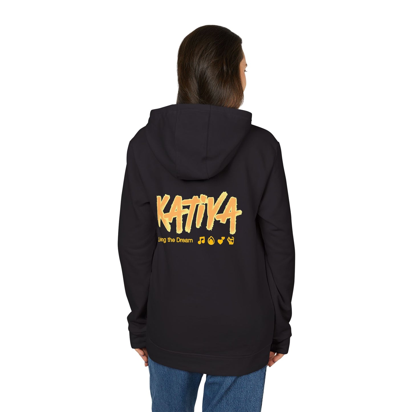 adidas | Katiya Living the Dream x LioWalls Song Unisex  Fleece Hoodie
