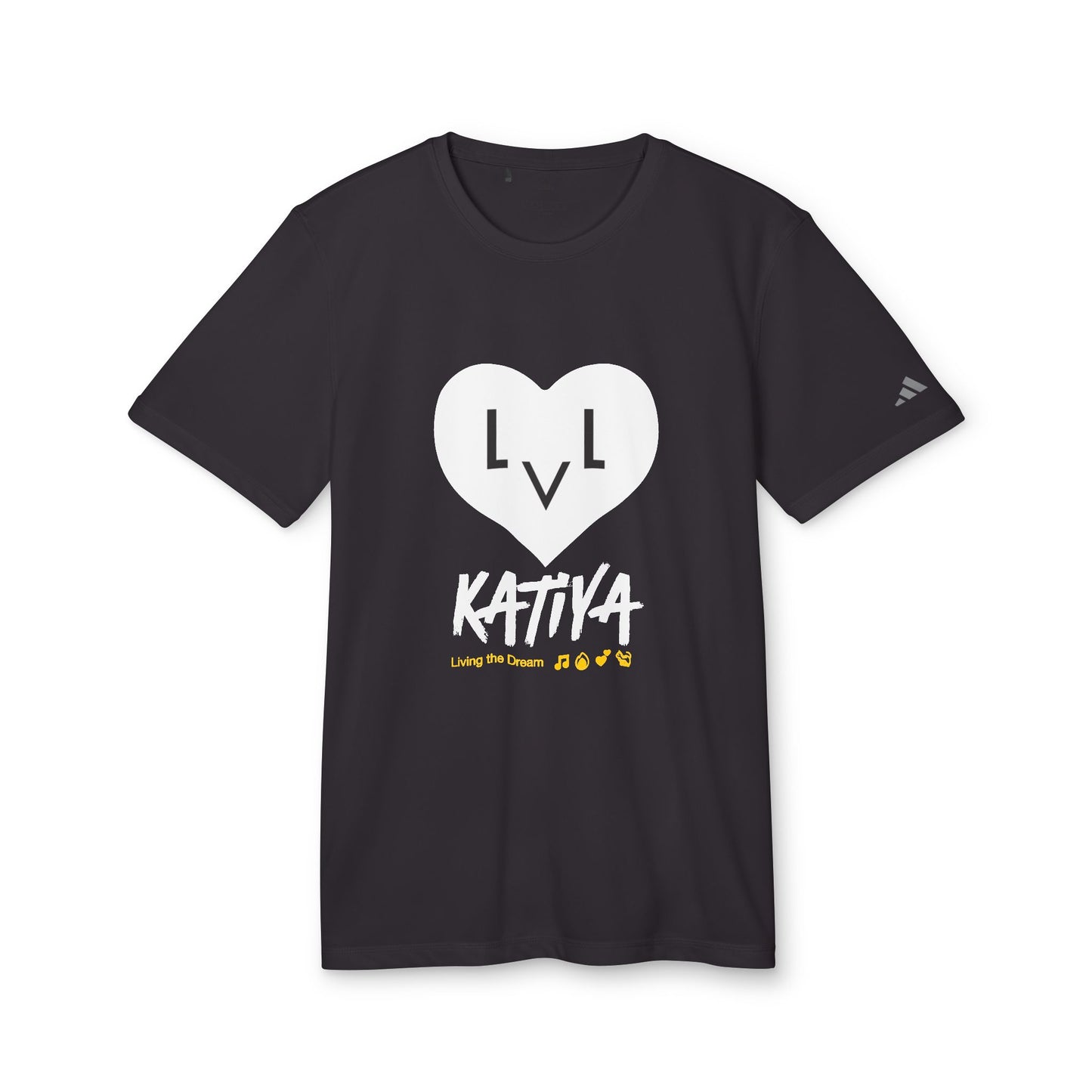adidas Unisex Sport T-shirt  | Katiya Living the Dream x LioWalls Song