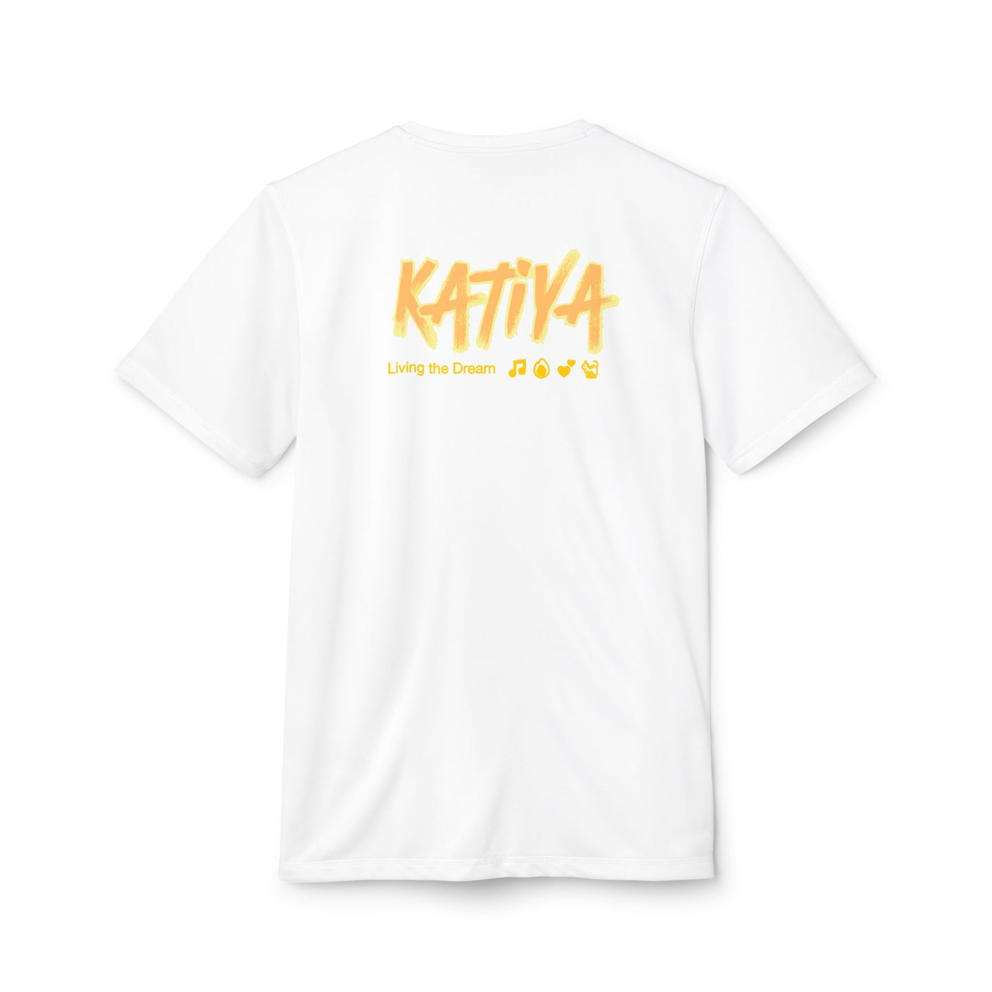 adidas Unisex Sport T-shirt | Katiya Living the Dream x LioWalls Song