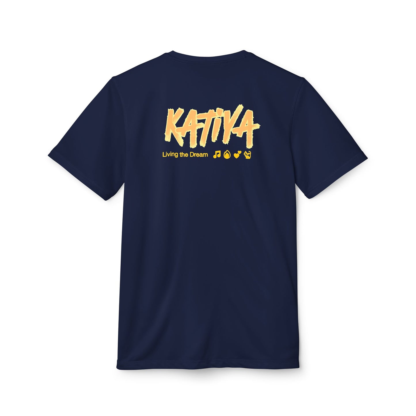 adidas Unisex Sport T-shirt | Katiya Living the Dream x LioWalls Song