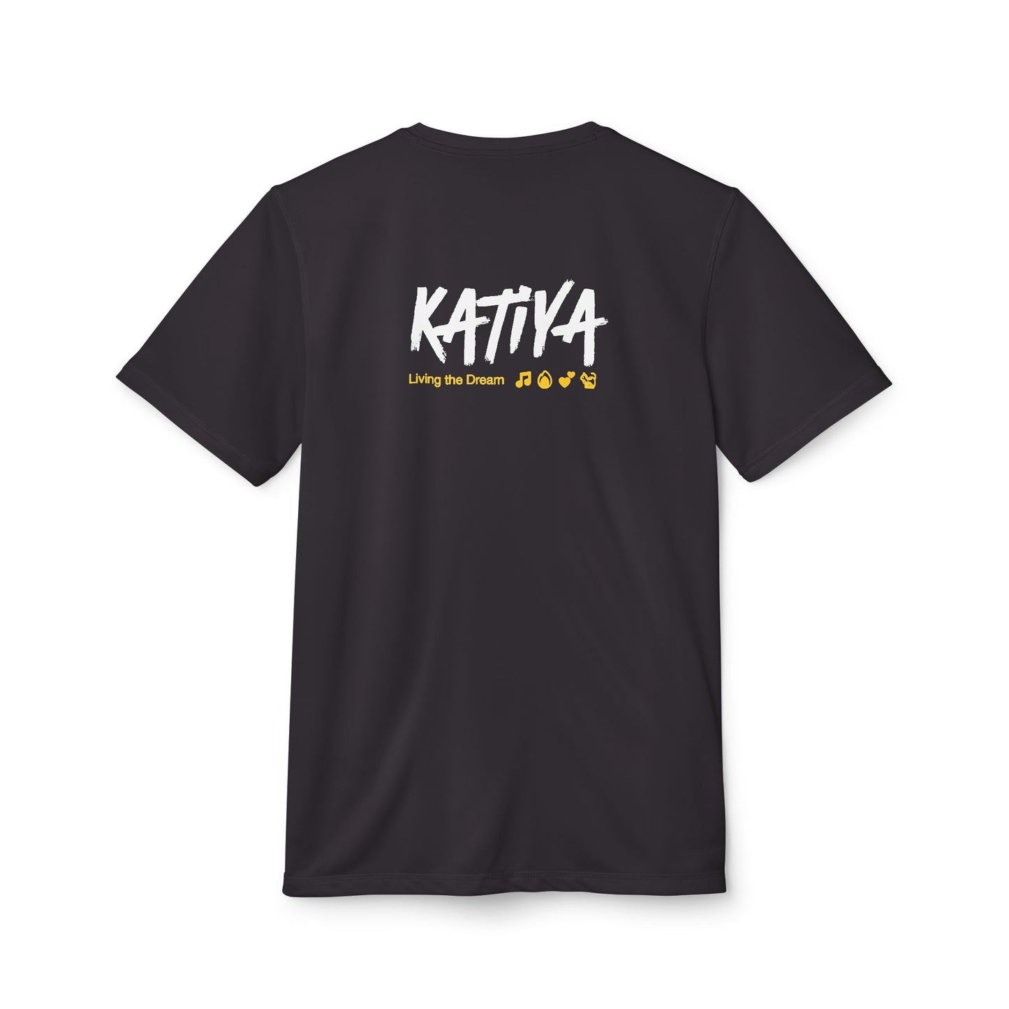 adidas Unisex Sport T-shirt | Katiya Living the Dream x LioWalls Song